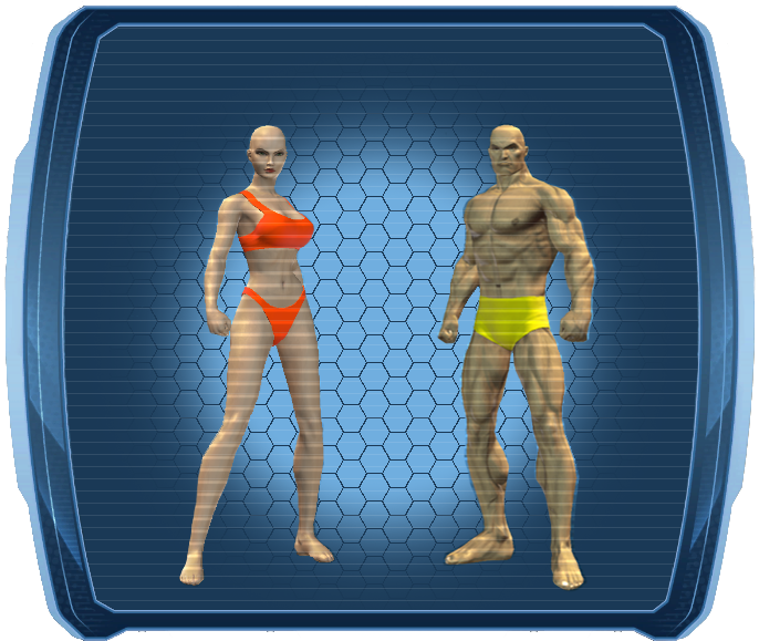 Human Skin 02 Is A Skin Style Bestowed Upon The Player - Dc Universe Online Wolf (709x591), Png Download