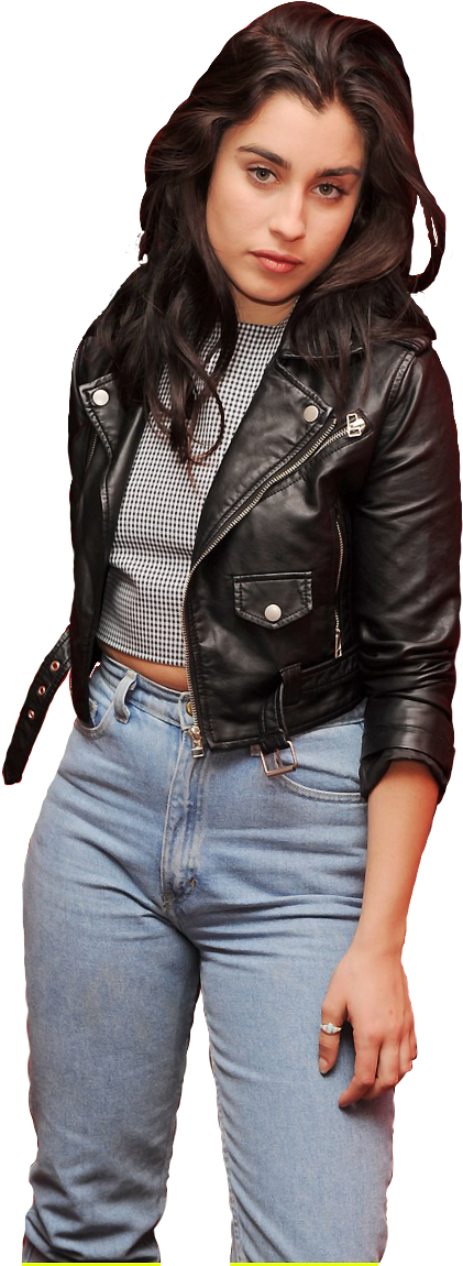 Leather Jacket (817x1222), Png Download