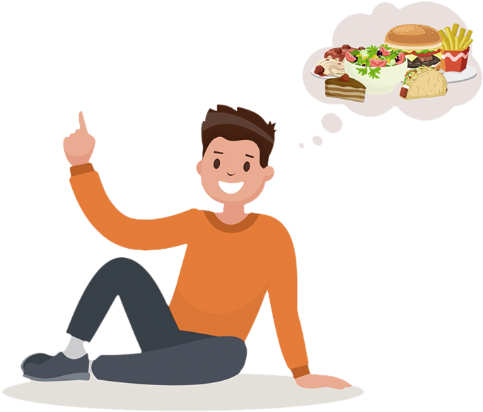 Place Your Online Order From Your Favorite Restaurant (699x600), Png Download