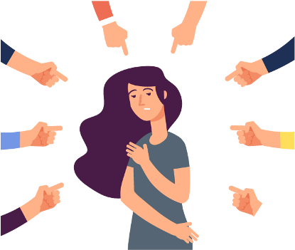 And Shame Felt By People Who Display Characteristics - Illustration (750x500), Png Download