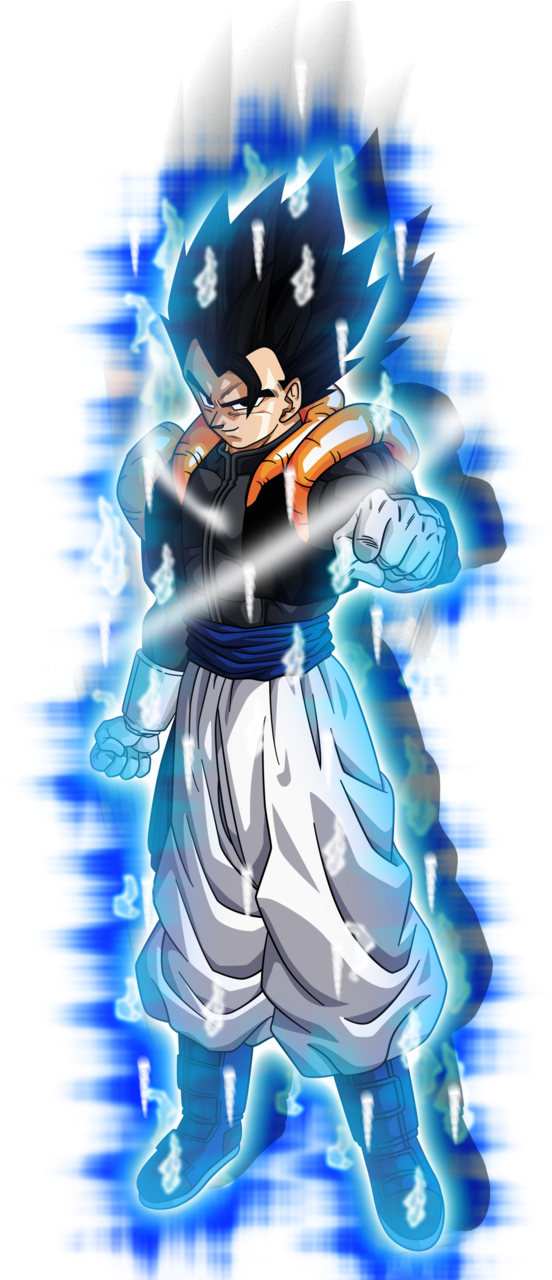 Gogeta Migatte No Gokui [aura] By Gokuxdxdxdz - Dragon Ball Z Gogeta (624x1279), Png Download