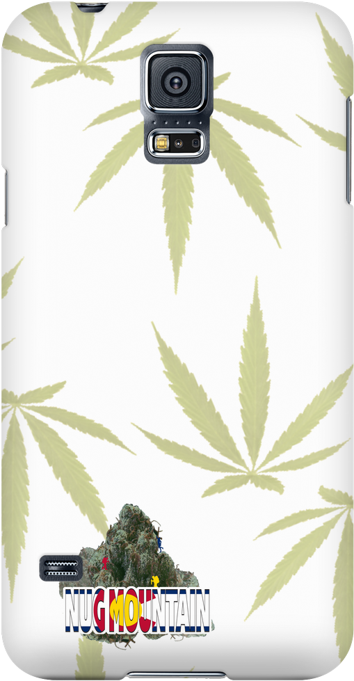 Large Weed Leaf Pattern Phone Case - Maple Leaf (1024x1024), Png Download