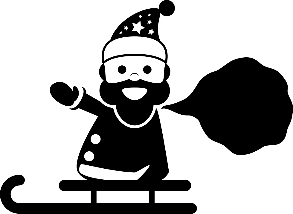 Png File - Santa Claus Icon Png (980x717), Png Download