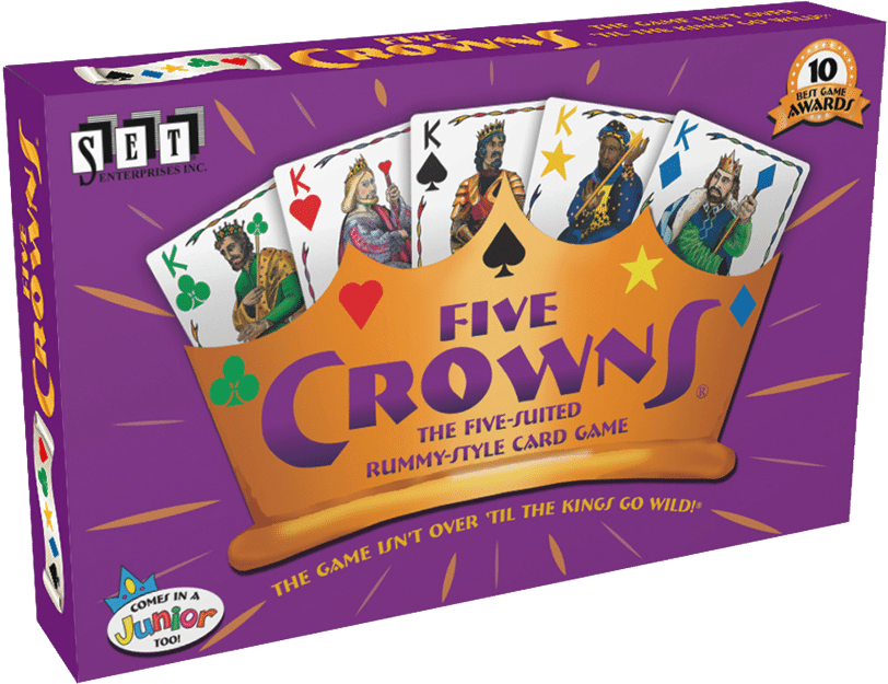 Five Crowns - 5 Crowns Card Game (1000x624), Png Download