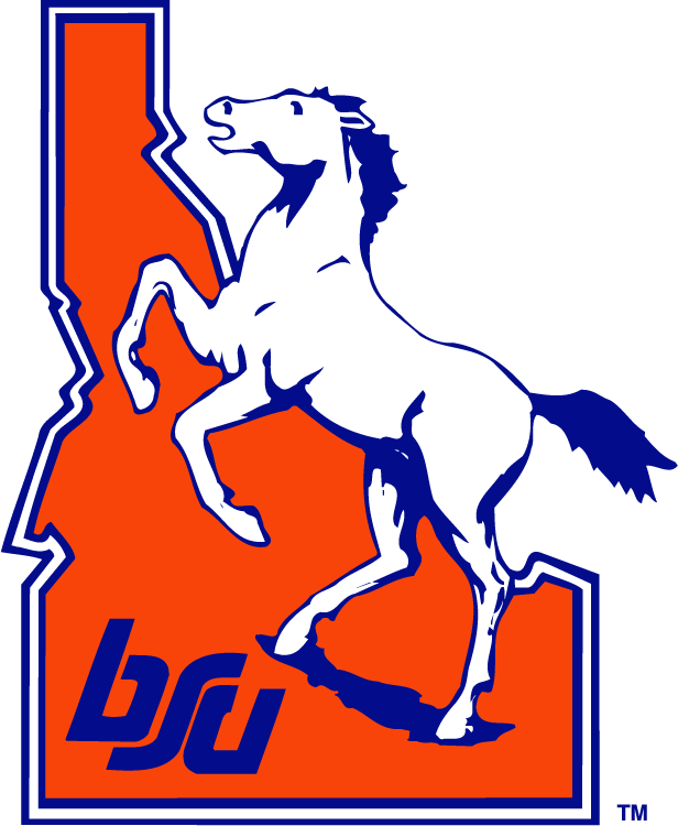 Broncos, Boise State - Boise State (616x750), Png Download