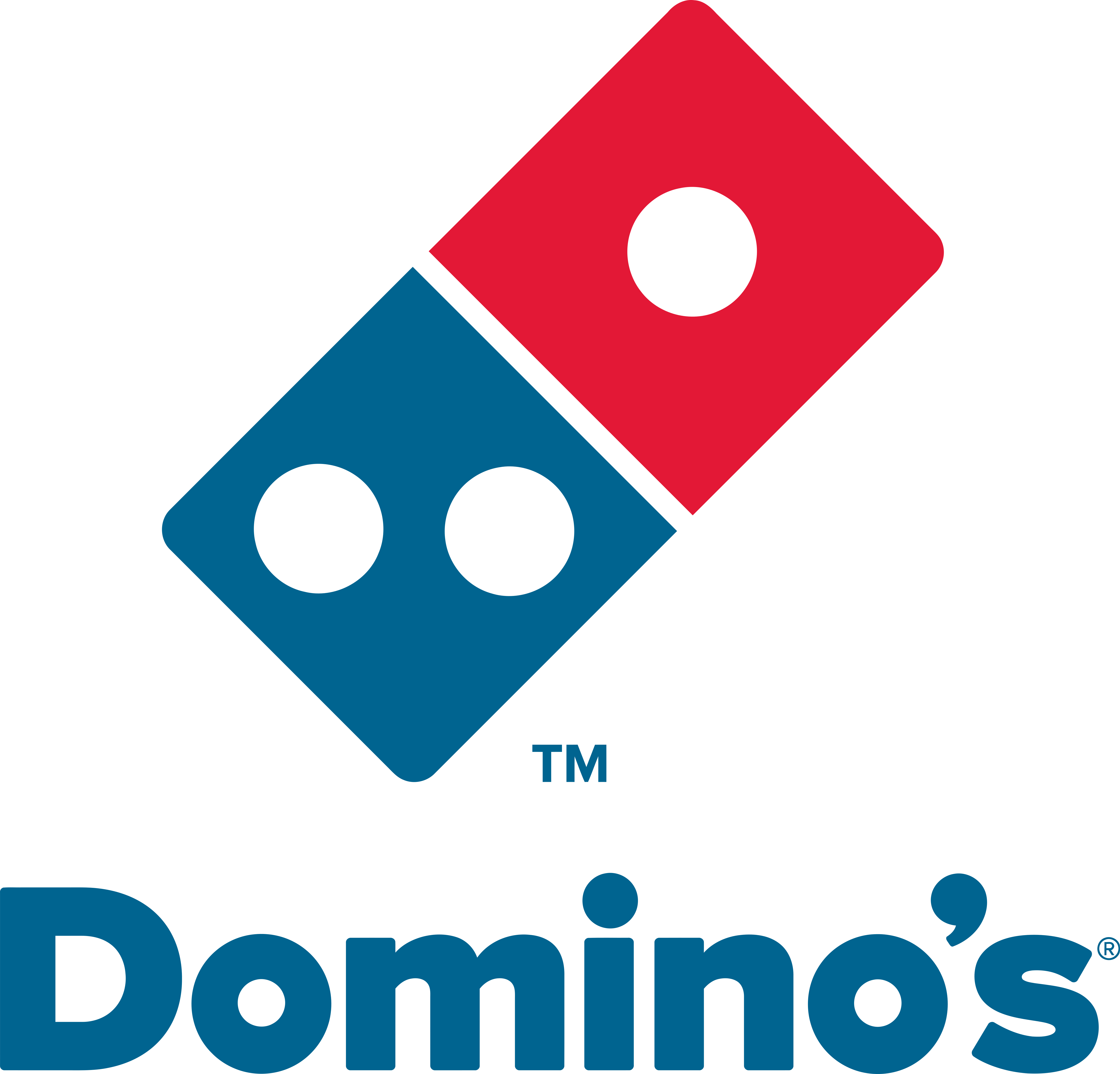 Domino S Pizza Logo Domino S Pizza Clipart Full Size Png Download Seekpng