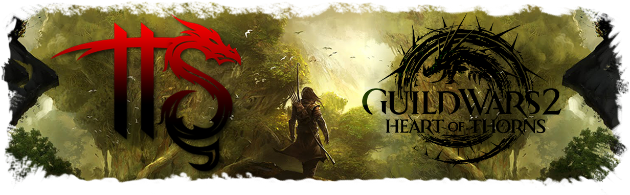 Zvz7q4i - Guild Wars 2 (1260x398), Png Download