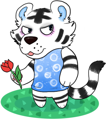Things I Love About Animal Crossing - Cartoon (540x581), Png Download