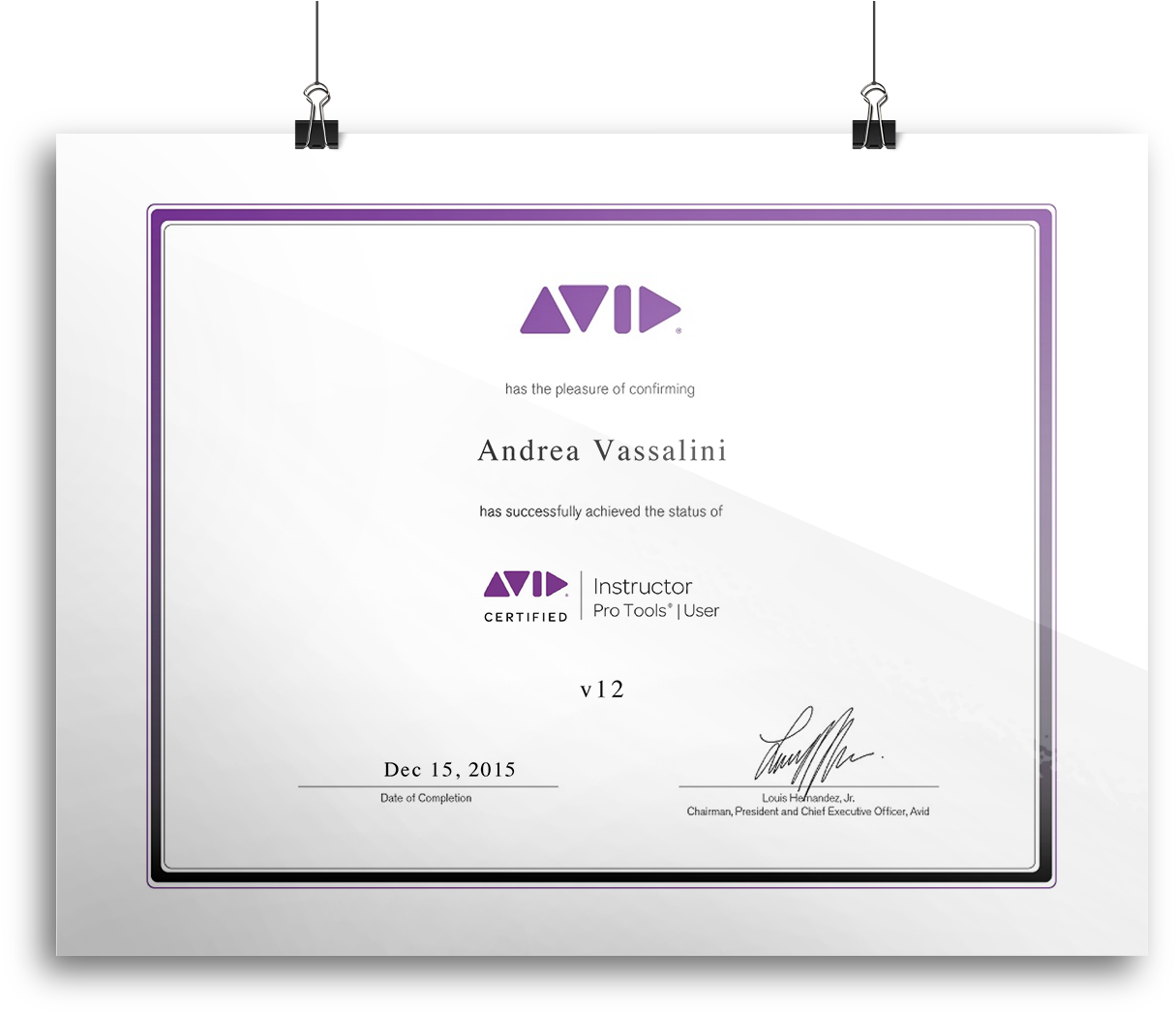 Instructor Pro Tools User V12 - Avid Technology (1537x1123), Png Download