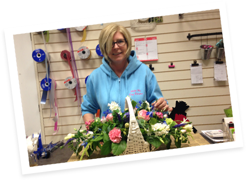 Welcome To Make My Day Flowers - Blue Rose (1360x450), Png Download