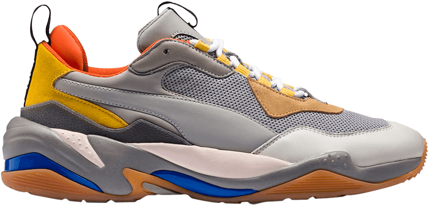 Thunder Spectra Drizzle Puma Transparent Background - Puma Thunder Spectra Grey Yellow (1000x1000), Png Download