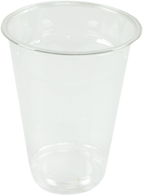 Glass, Soft Drink Glass, Pet, 250ml, 100mm, Transparent - Vase (640x640), Png Download
