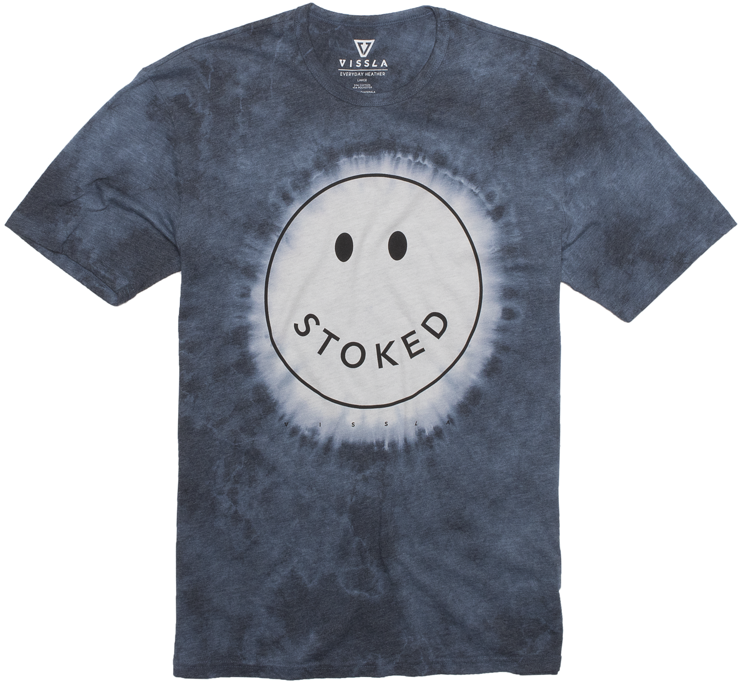 Stoked Tie Dye Tee - T-shirt (1440x1440), Png Download