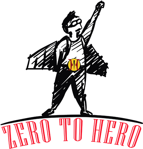 Zero To Hero (500x517), Png Download