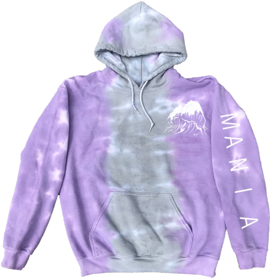 Mania Tie Dye Hoodie - Mania Sweatshirt Fall Out Boy (600x600), Png Download