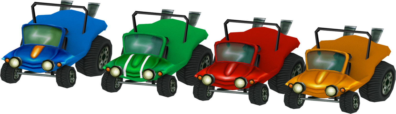 Crash Bandicoot The Wrath Of Cortex Enemy Cars - Crash Bandicoot The Wrath Of Cortex Enemies (1659x481), Png Download