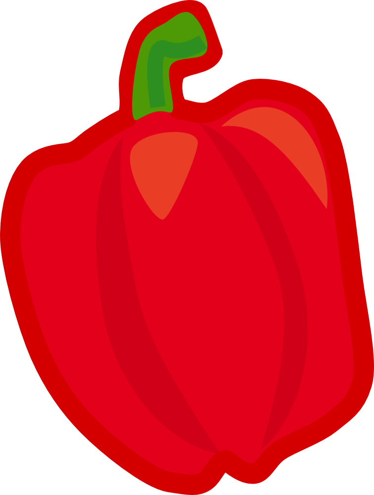 Onlinelabels Clip Art - Vegetable Clipart (756x1000), Png Download