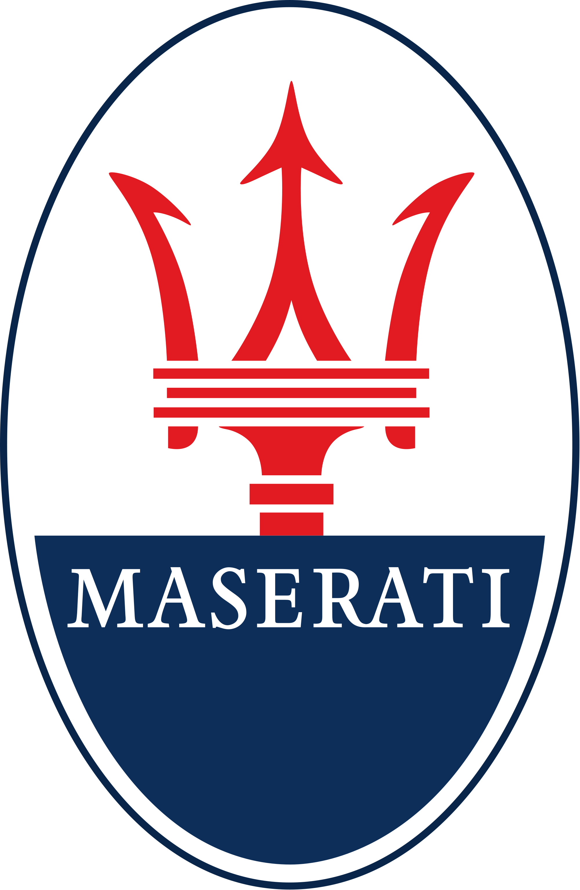 Manufacturer Maserati - Maserati Logo Png (813x1237), Png Download