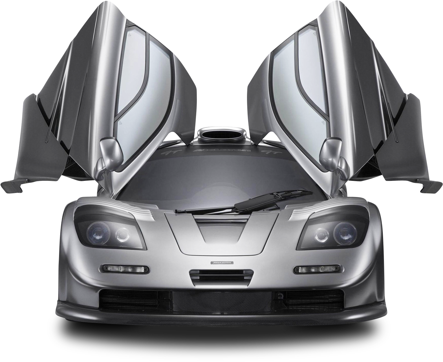 Gray 1997 Mclaren F1 Gt Car Png Image - Mclaren F1 Png (1692x1302), Png Download