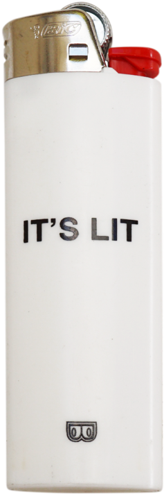 'it's Lit' Lighter - Lighter Transparent (1024x1024), Png Download