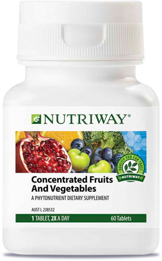 Nutriway Concentrated Fruit & Vegetables - Nutriway Concentrated Fruits And Vegetables (500x500), Png Download