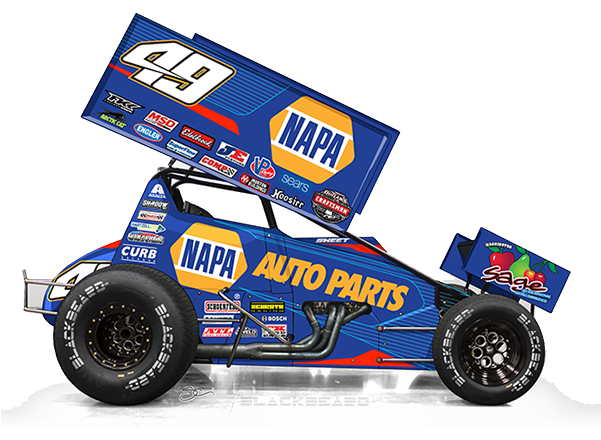 Sprint Car Racing Transparent Background - Dirt Sprint Car Designs (600x457), Png Download