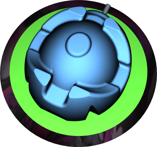Columbia Lit Bowling Ball (500x469), Png Download
