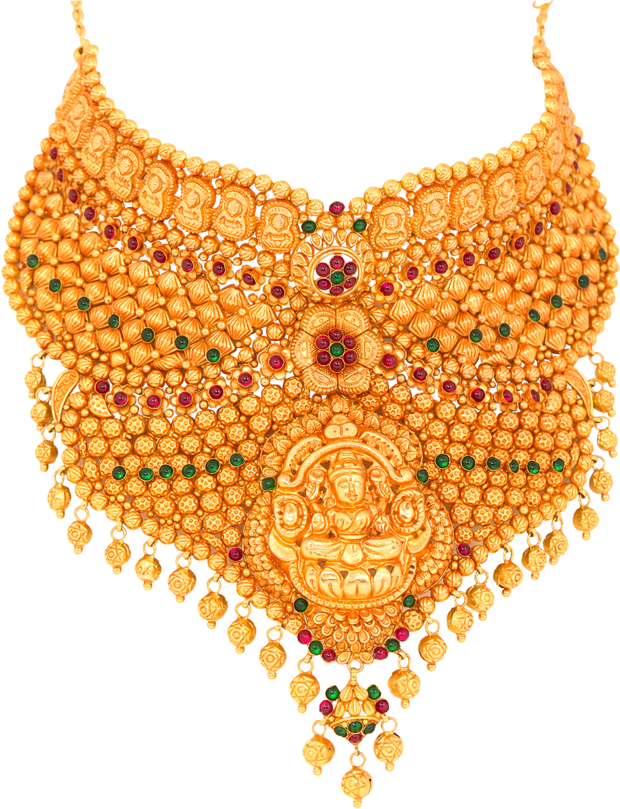 Temple Necklace - Jewellery Png (1200x1200), Png Download