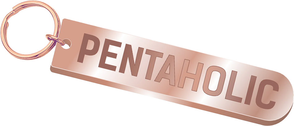 Pentaholic Rose Gold Keychain - Pentatonix Keychain (1000x1000), Png Download