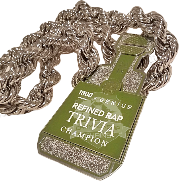 Refined Rap Trivia Champion - Award (1280x720), Png Download