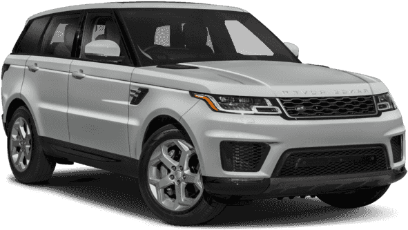 Base Msrp - $68,490 - White Range Rover Sport 2018 (640x376), Png Download