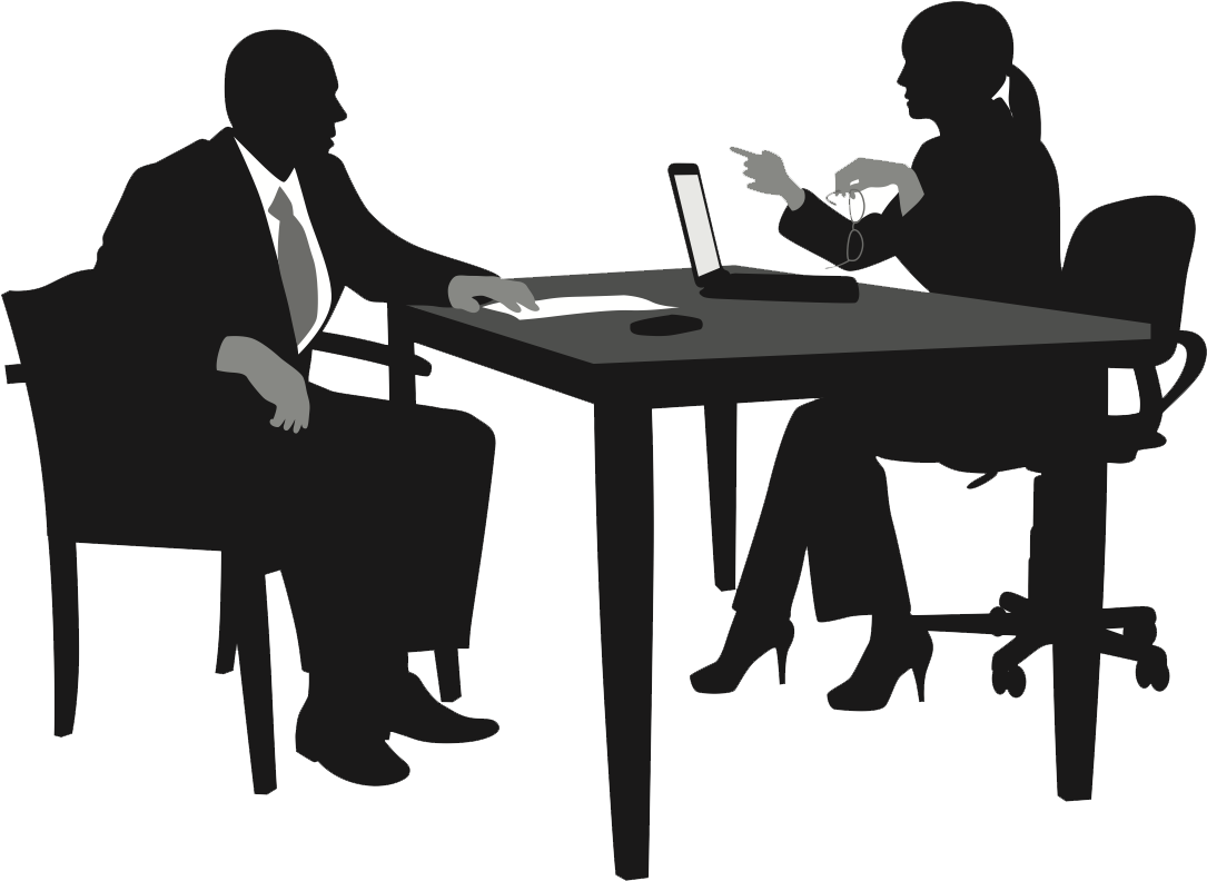 Interview Clipart Transparent - Interview Png (1163x837), Png Download