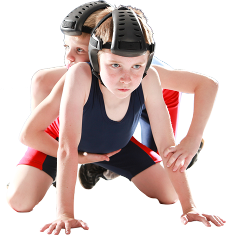 Kids Tumbling - Professional Wrestling (452x469), Png Download