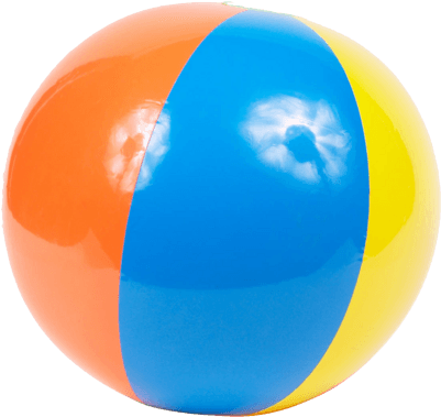 Beach Ball Png File (400x400), Png Download