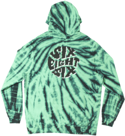 686 Men's Swirl Tie-dye Pullover Hoody - Hoodie (430x600), Png Download