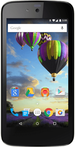 Smartphone For Everyone - Evercoss One X A65 (594x480), Png Download