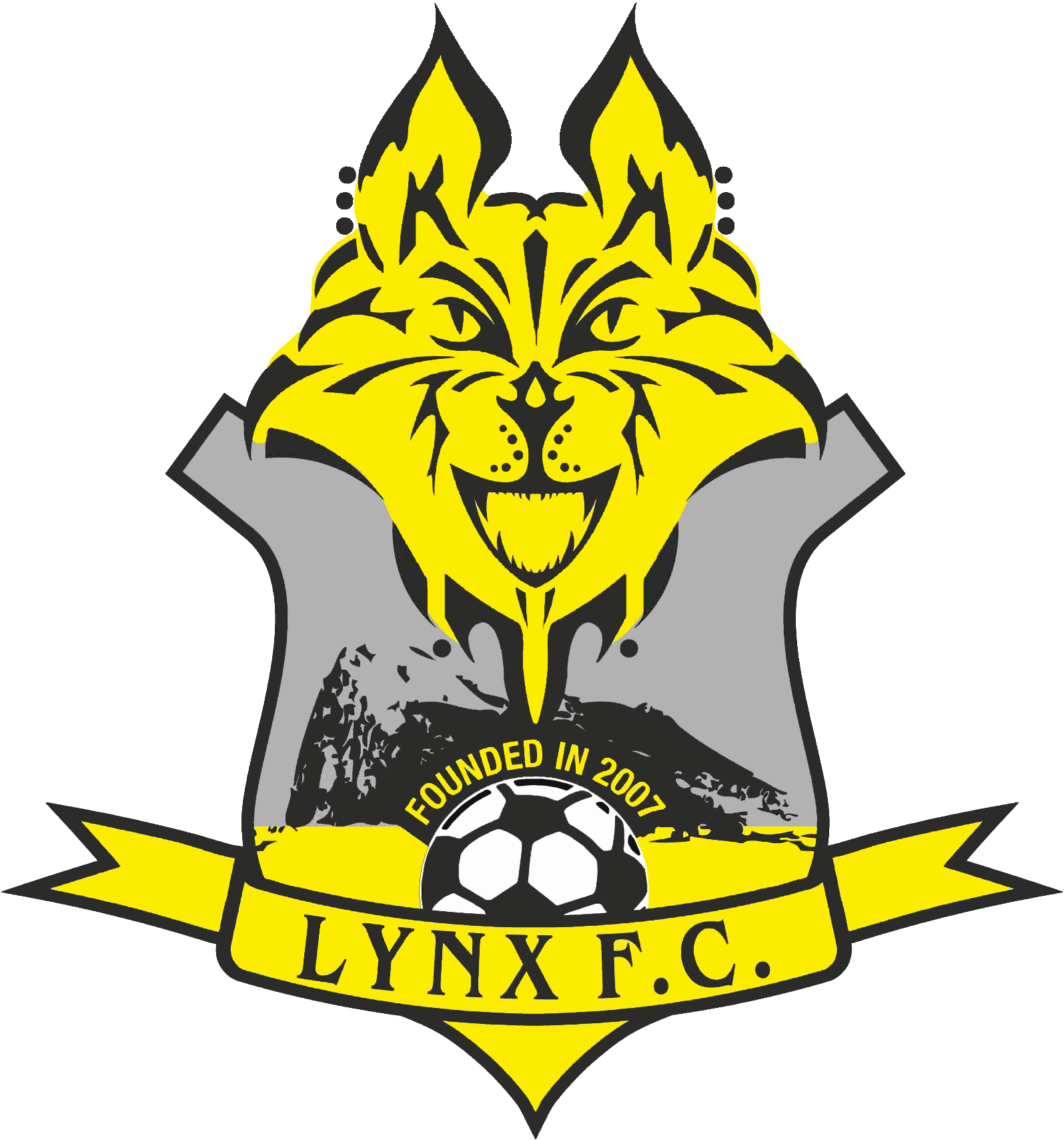 Lynx Fc Logo - Lynx Fc (1595x1709), Png Download