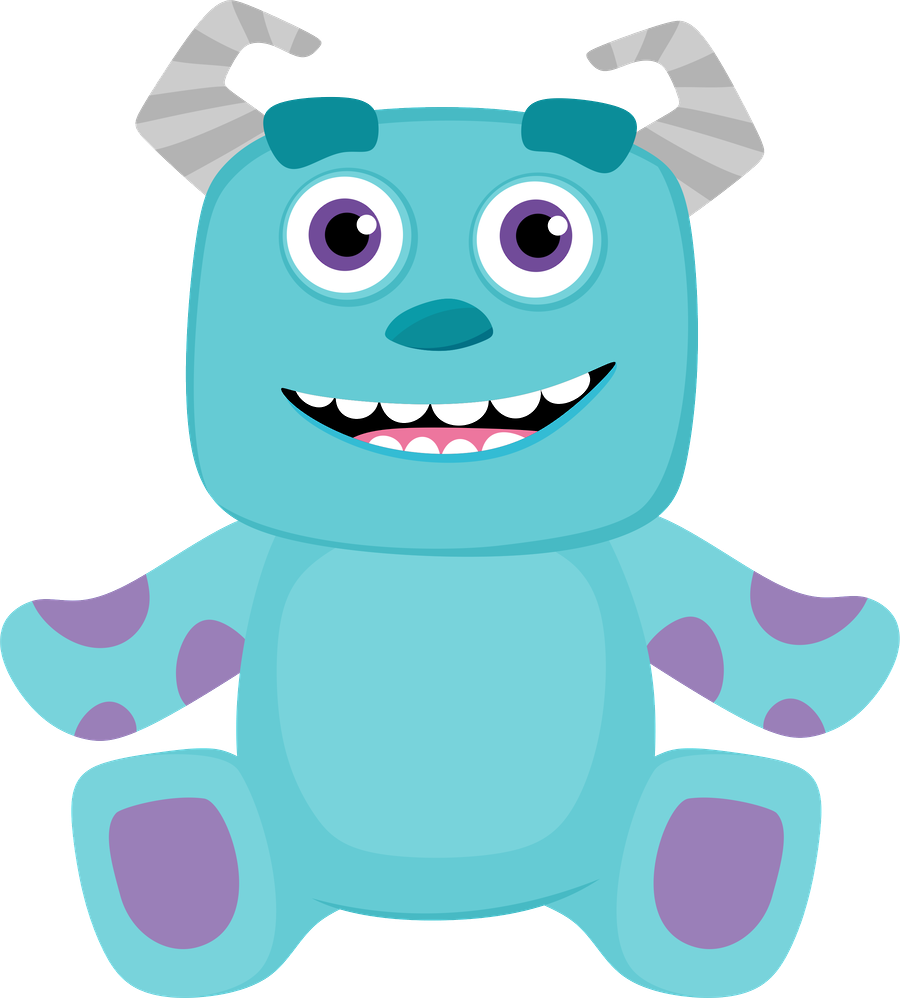 Monster Inc Bebes Png - Sullivan Monster Inc Bebe (900x998), Png Download