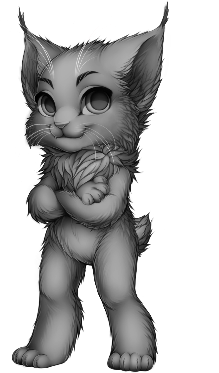 Furvilla Lynx Base - Scottish Fold Sphynx Cats (813x1280), Png Download