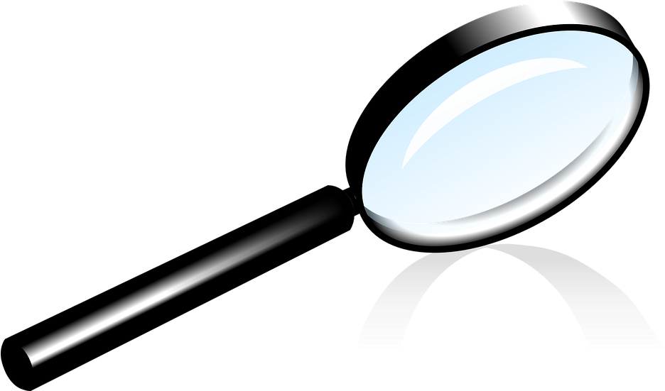 Magnifying Clipart Lupa - Vergrootglas Png (960x550), Png Download