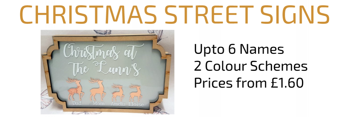 New Christmas Street Signs - Poster (1140x570), Png Download