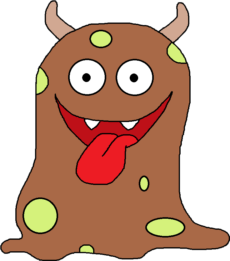 Clip Art Monsters Clipart Image - Clipart Monsters (747x840), Png Download