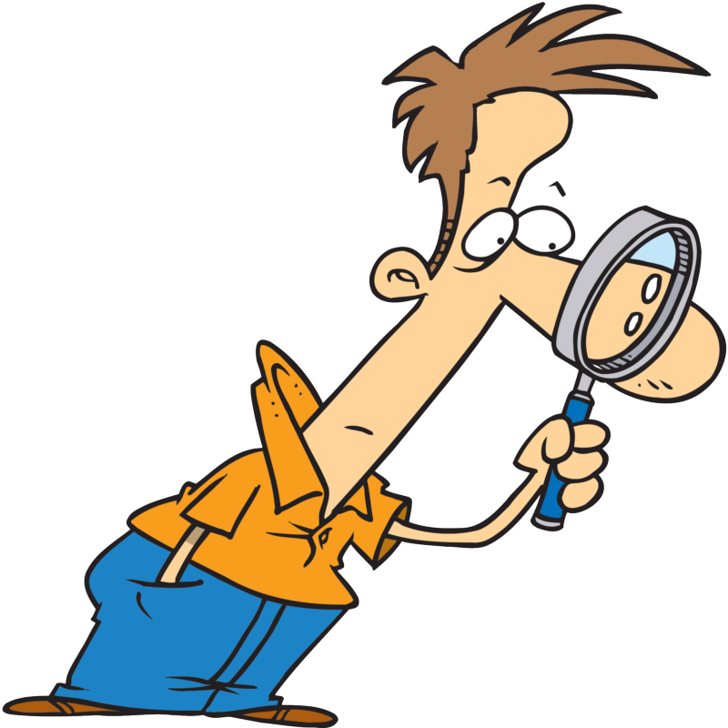 Browse And Download Inspection Png Pictures - Magnifying Glass Clipart (800x800), Png Download