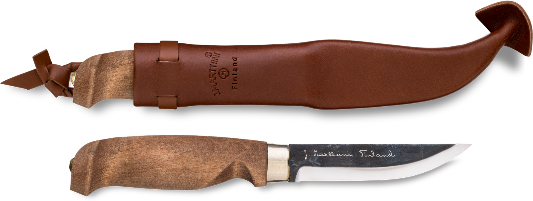 Lynx Lumberjack Carbon - Marttiini Knives Marttiini Lynx Lumberjack Knife (1000x397), Png Download