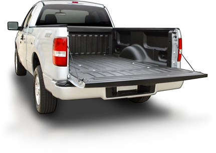 Spray In Bed Liner Port Charlotte Florida - Pick Up Truck Bed Png (431x305), Png Download