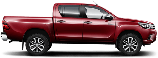 Hilux - Toyota Hilux Afmetingen Laadbak (555x280), Png Download