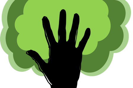 Picture Of Save Environment - Slogans On Topic Save Trees (450x300), Png Download