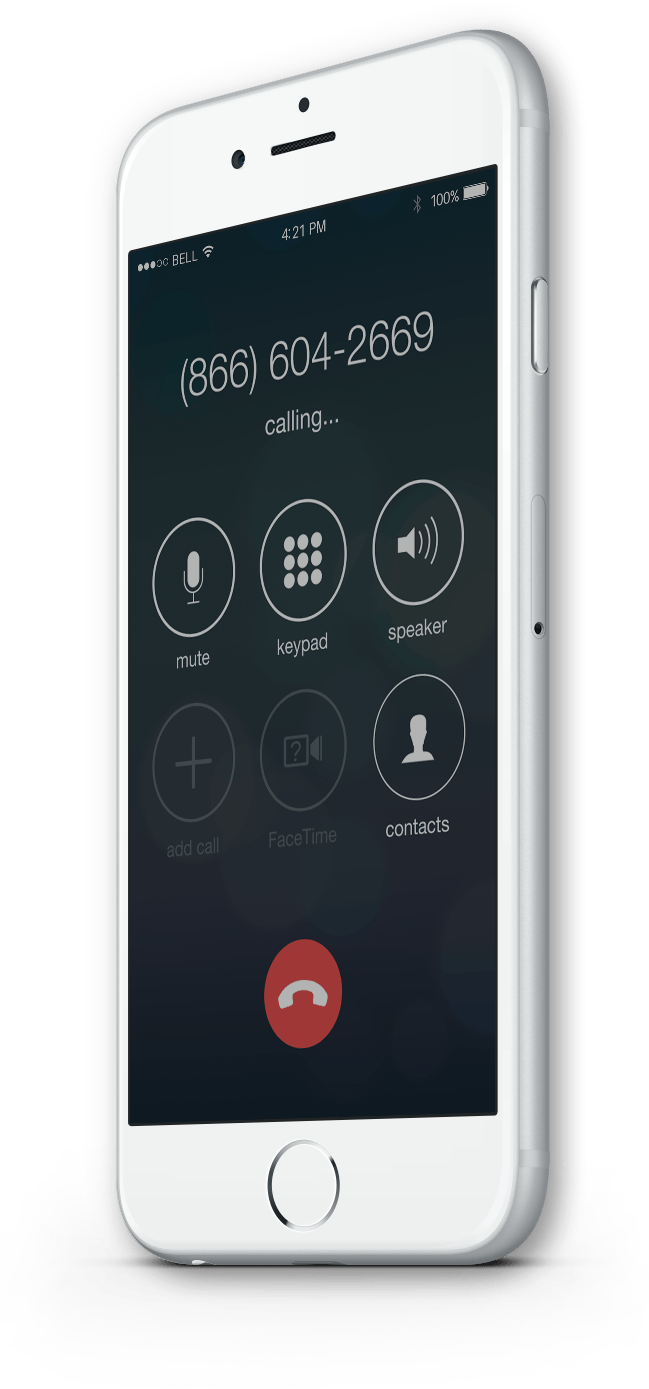 Monetize Calls Like Clicks - Call Mobile Screen Png (649x1389), Png Download
