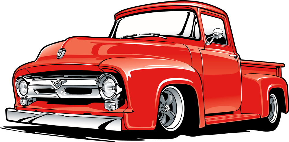 Truck Clipart Low Rider - Ford F 100 Trucks (1200x750), Png Download