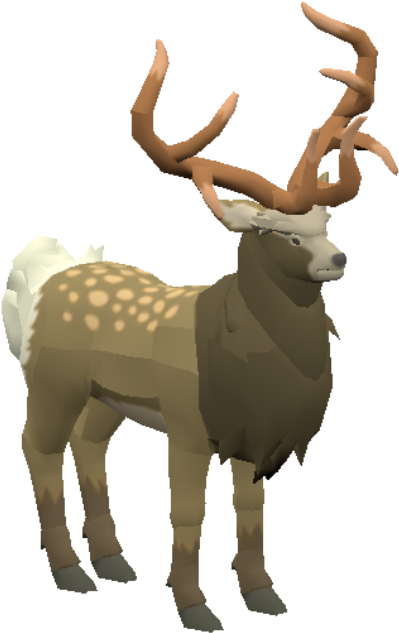 Reindeer (750x650), Png Download